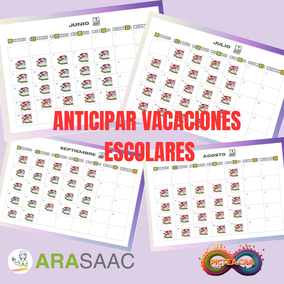 Calendario junio a septiembre 2025.